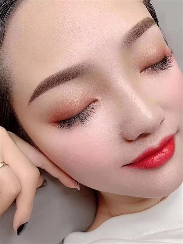 纹眉- 纹绣作品-长沙好看的纹绣作品/纹绣图片展示 - 昆明金善化妆